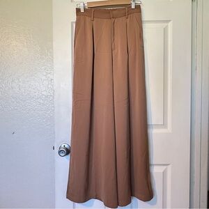 Tronjori High Waist Casual Wide Leg Palazzo Pants/Trousers